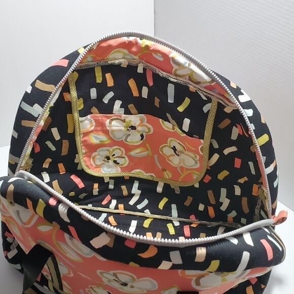 Padded Multi Colored Large Fabric Tote - Picture 7 of 7